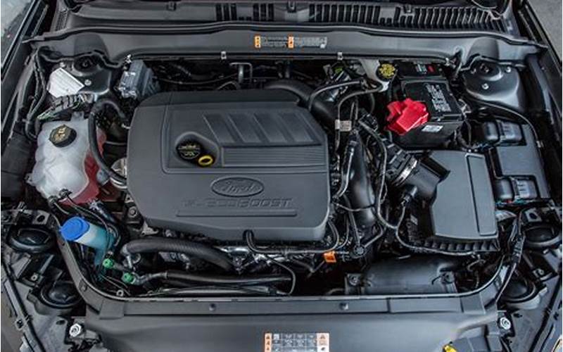 2017 Ford Fusion Turbo Engine Image