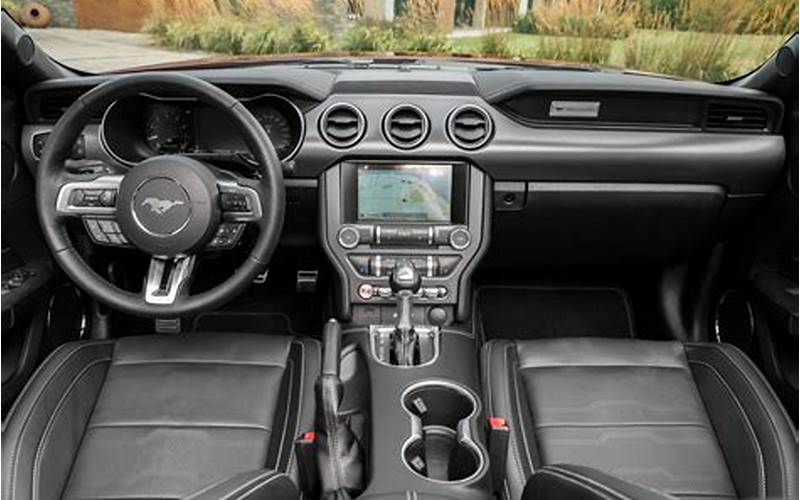 2017 Ford Mustang Ecoboost Premium Convertible Interior
