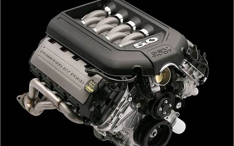 2017 Ford Mustang Engine 5.0L V8 Design