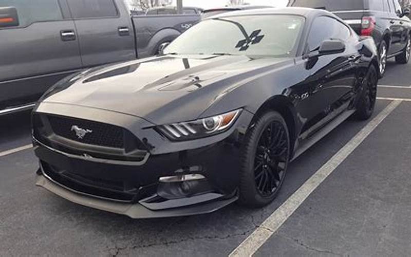 2017 Ford Mustang Gt Black Shadow Interior