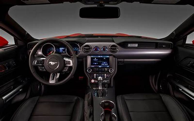 2017 Ford Mustang Gt Premium Interior