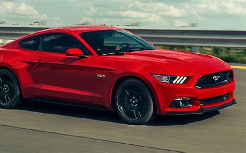 2017 Ford Mustang Gt Race Red Exterior Image