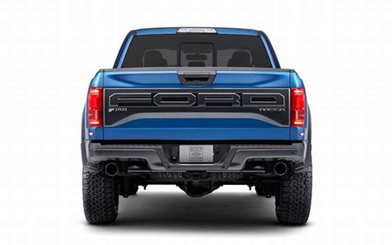 2017 Ford Raptor Rear View