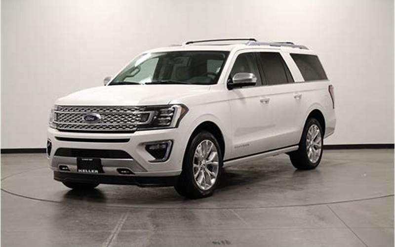 2018 Ford Expedition Max Platinum Price And Availability