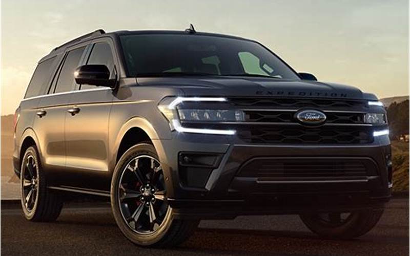 2018 Ford Expedition Stealth Edition Exterior Design