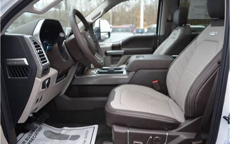 2018 Ford F250 Xl 4X4 Interior