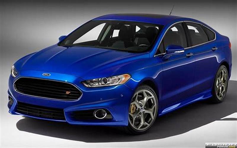 2018 Ford Fusion St Front View