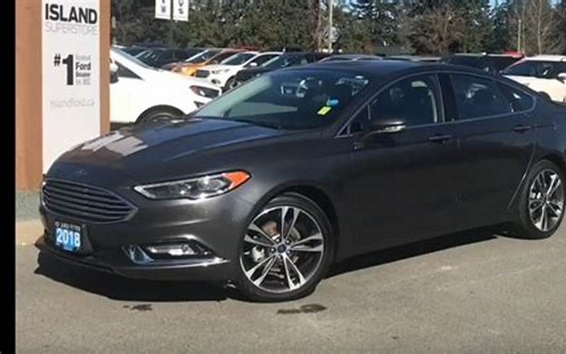 2018 Ford Fusion Titanium Awd Safety Features