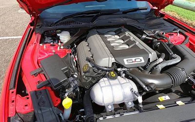 2018 Ford Mustang Base Gt Engine