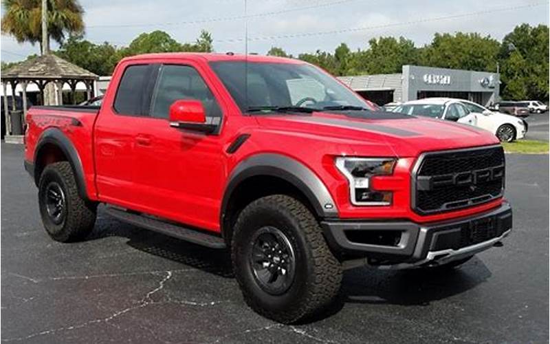 2018 Ford Raptor Race Red For Sale