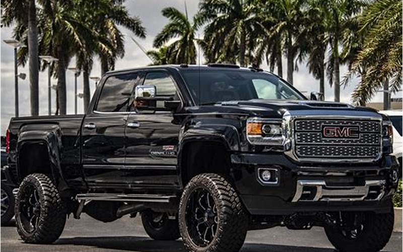 2018 GMC Denali Lifted: The Ultimate Off-Road Truck