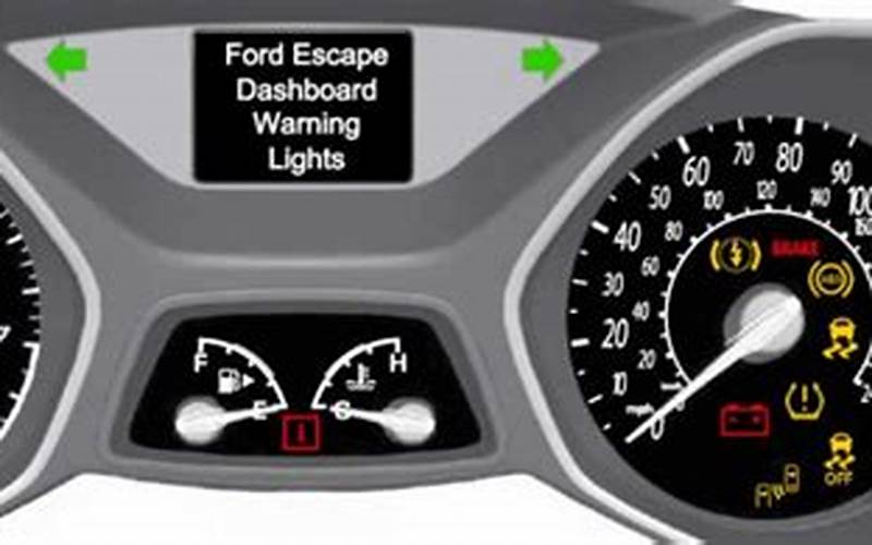2019 Ford Escape Warning Light
