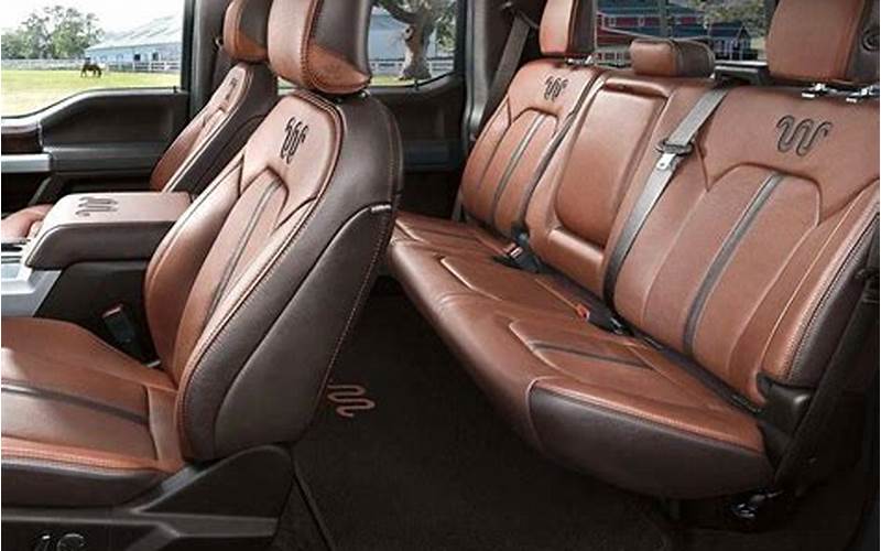 2019 Ford Expedition King Ranch Interior