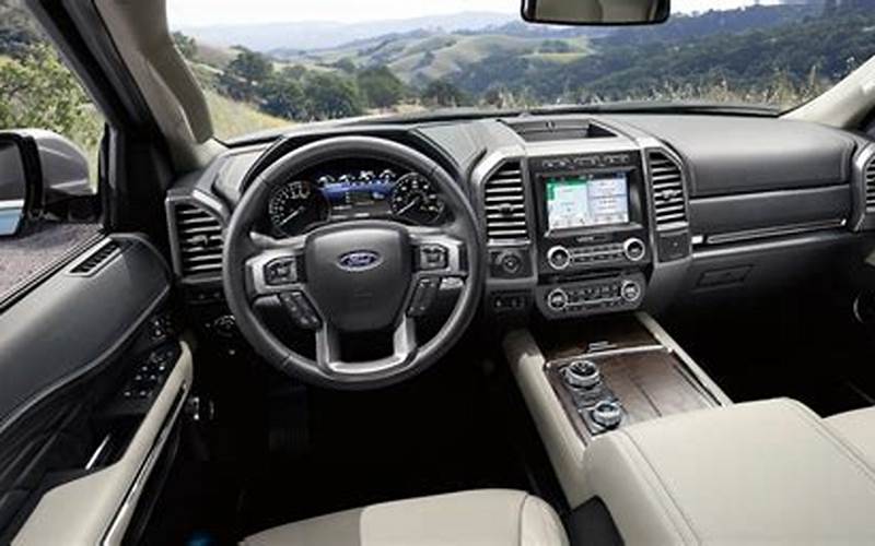 2019 Ford Expedition Max Platinum Interior