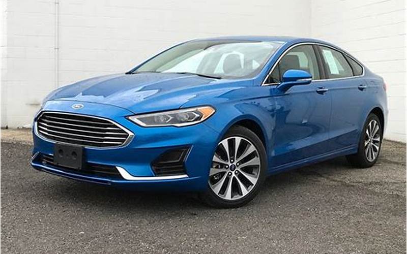 2019 Ford Fusion Awd