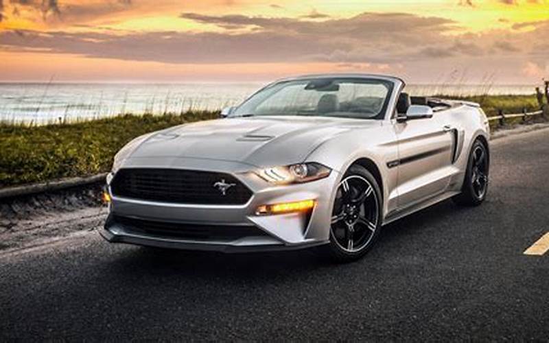 2019 Ford Mustang California Special Engine