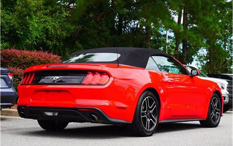 2019 Ford Mustang Ecoboost Premium Convertible Safety Features