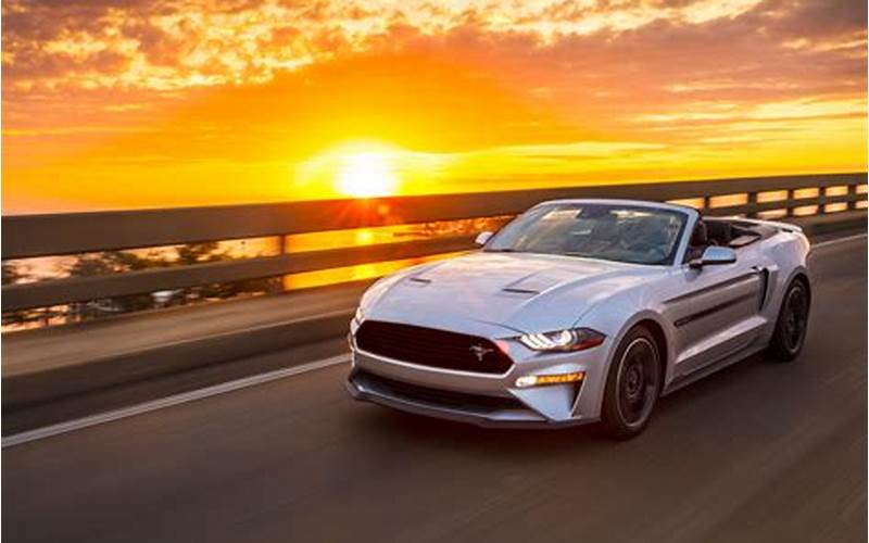 2019 Ford Mustang Gt Blue Features