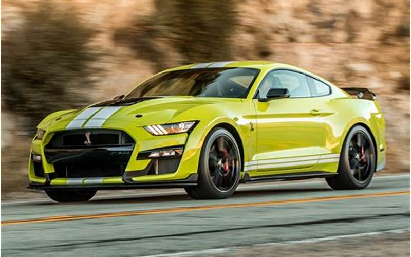 2019 Ford Mustang Shelby Gt500 Exterior