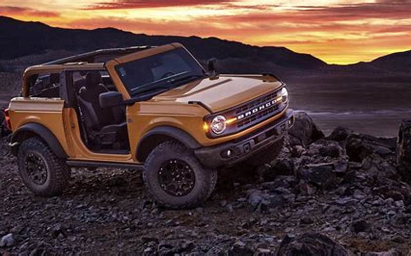 2020 Ford Bronco Technology