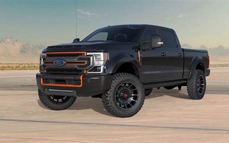 2020 Ford F250 Harley Davidson Edition Front View