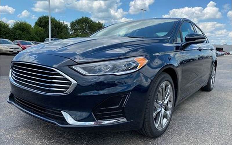 2020 Ford Fusion Sel Exterior
