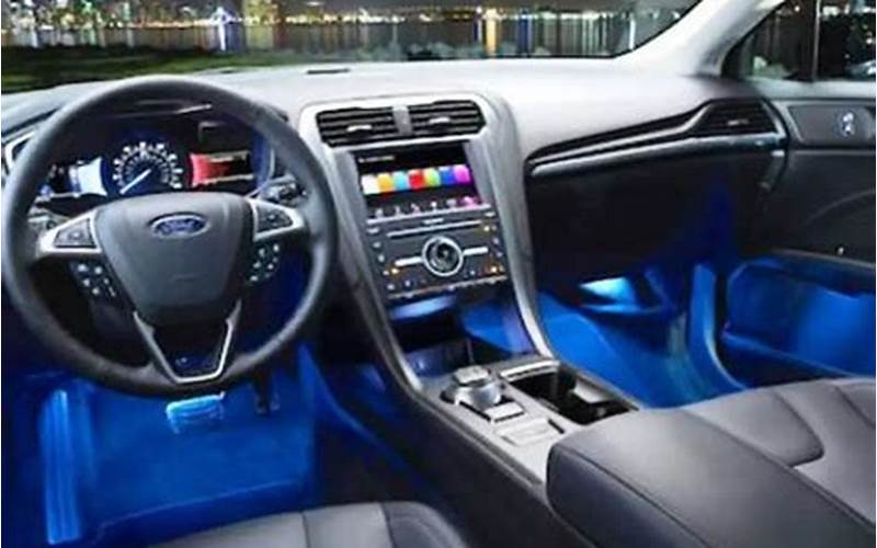 2020 Ford Fusion Sel Interior