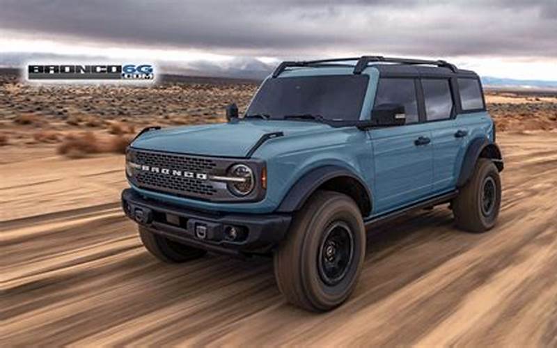 2021 Ford Bronco Area 51 Color