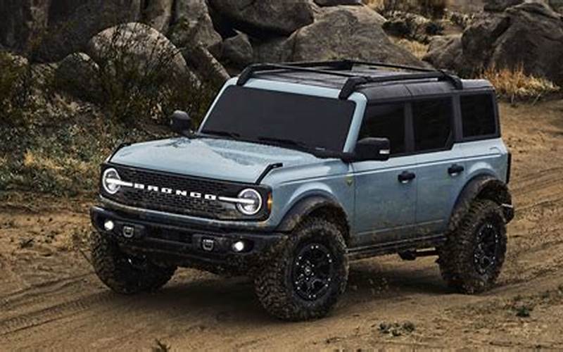 2021 Ford Bronco Exterior Features