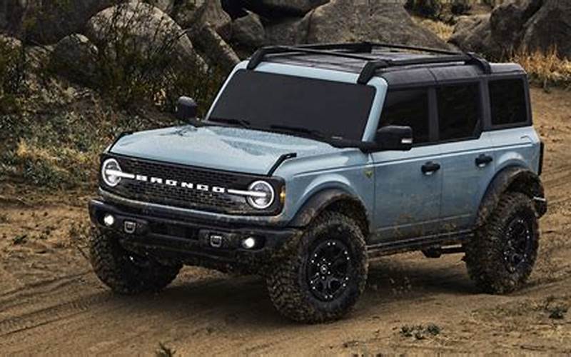 2021 Ford Bronco Hard Top Terrain Management