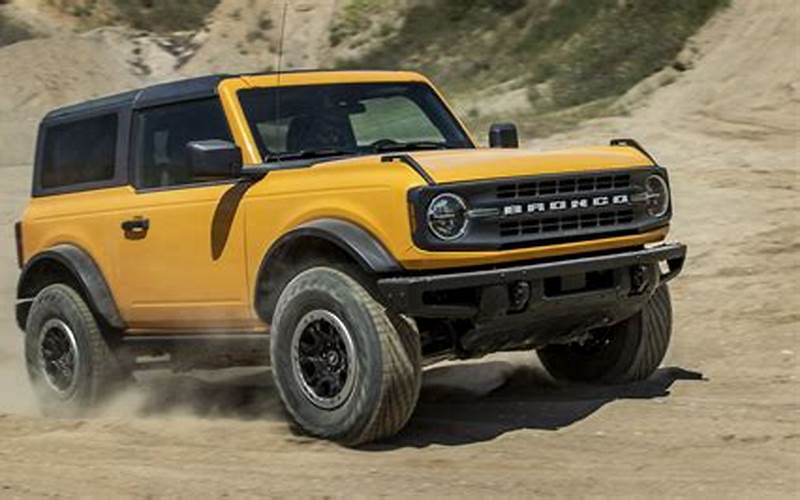 2021 Ford Bronco Offroad