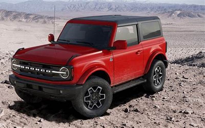 2021 Ford Bronco Outer Banks Features
