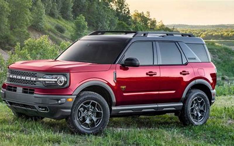 2021 Ford Bronco Sport Features