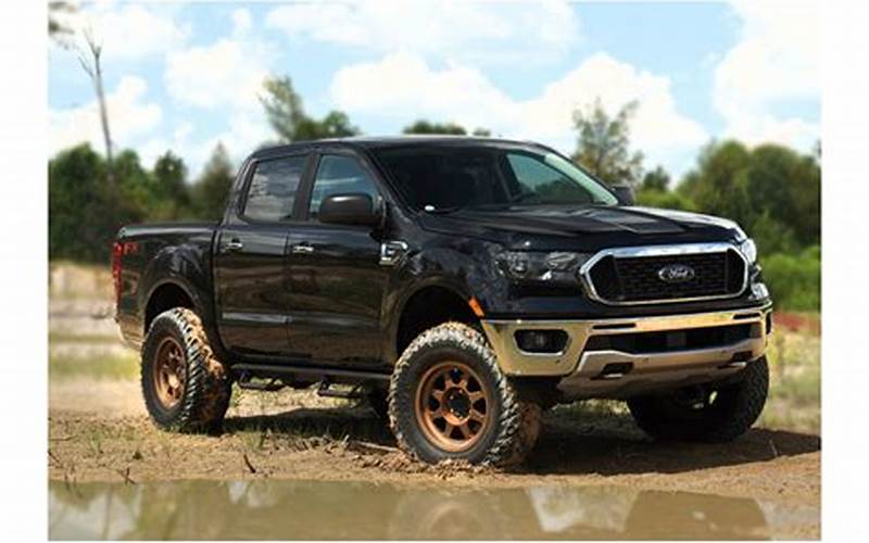 2021 Ford Ranger Xl With Superlift Suspension Lift