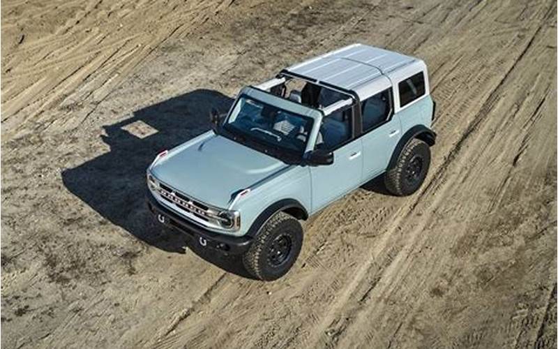 2022 Ford Bronco Cost