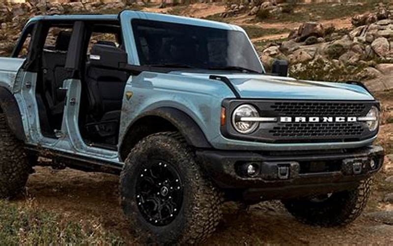 2022 Ford Bronco Dealerships In Maryland