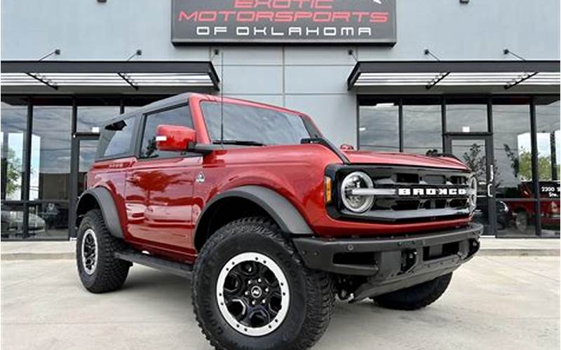 2022 Ford Bronco Model Options