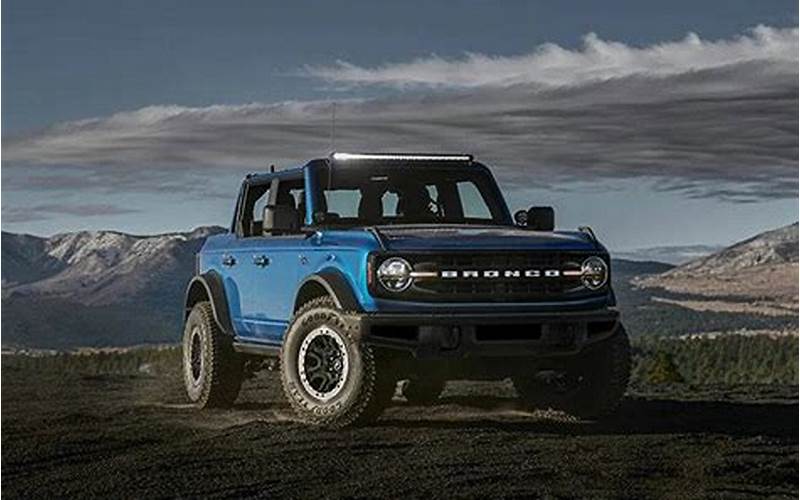 2022 Ford Bronco Off Road