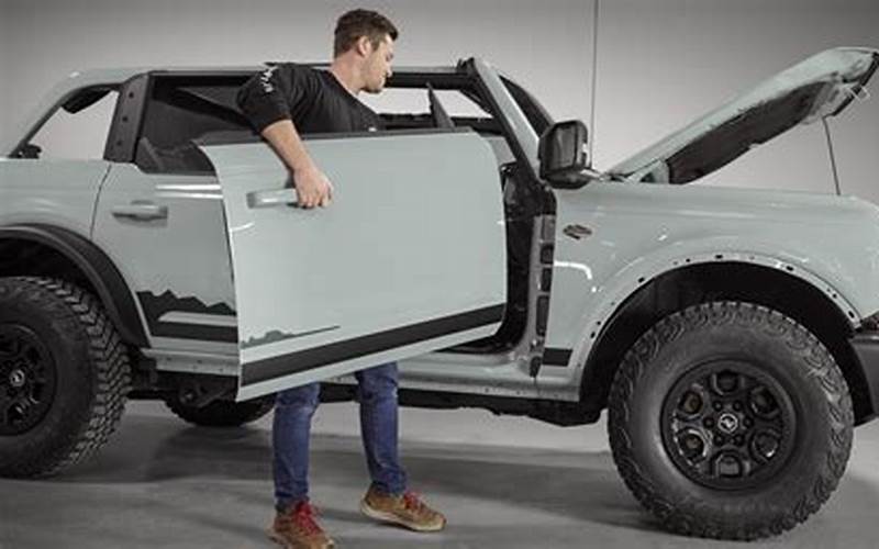 2022 Ford Bronco Removable Doors