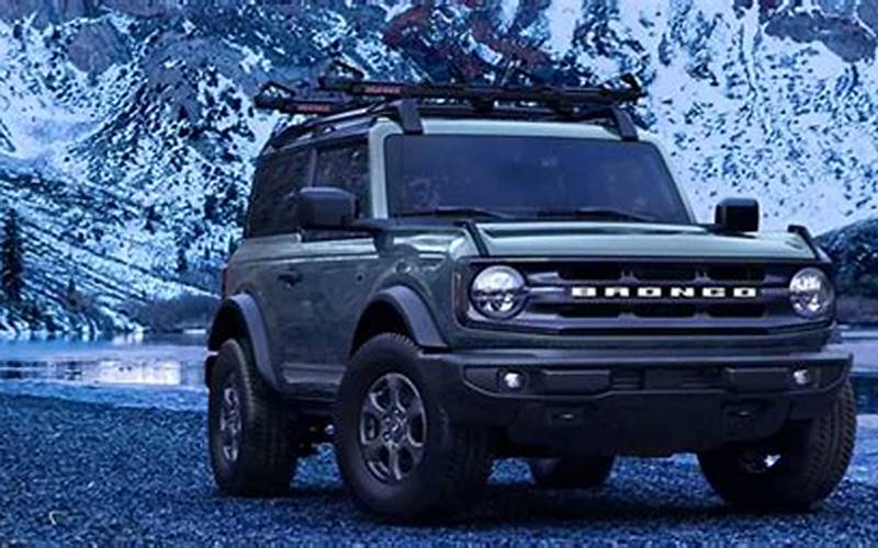 2022 Ford Bronco Suv For Sale Off-Road Capability