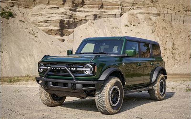 2022 Ford Bronco Wildtrak Price