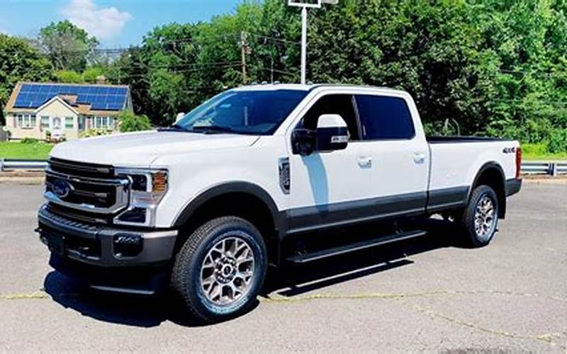 2022 Ford F250 King Ranch Towing
