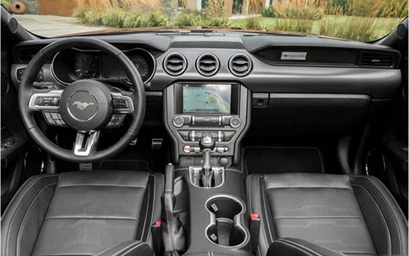 2022 Ford Mustang Gt Premium Convertible Interior