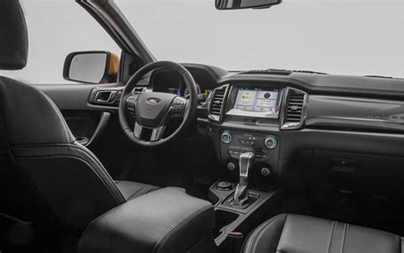 2022 Ford Ranger Lariat 4Wd Supercrew Interior