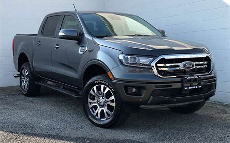 2022 Ford Ranger Lariat 4Wd Supercrew Safety Features