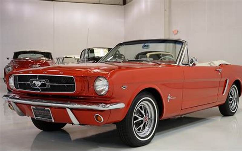 65 Ford Mustang Convertible Engine