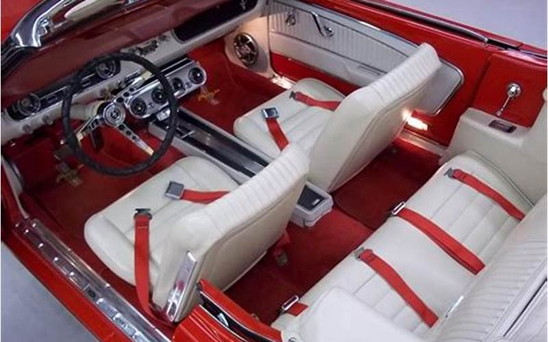 65 Ford Mustang Convertible Interior