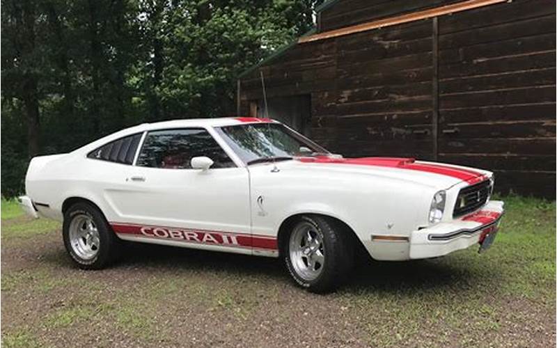 77 Ford Mustang Cobra For Sale