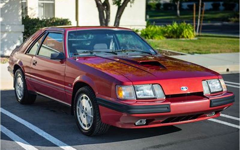 84 Ford Mustang
