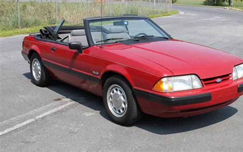 88 Ford Mustang Lx Price